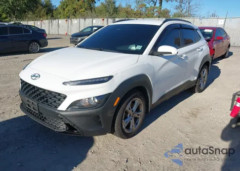 2022 Hyundai Kona Sel z USA, uszkodzony, nr VIN KM8K6CAB4NU832557